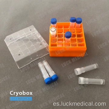 Box Cryotube para un tubo de 1.8 ml/2 ml